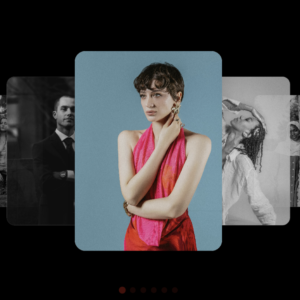 Interactive 3D Carousel Slider