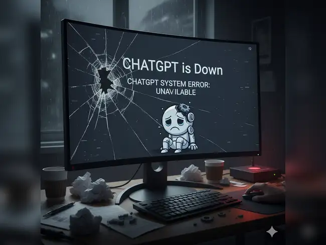 ChatGPT down : Image Credit - economictimes.indiatimes.com